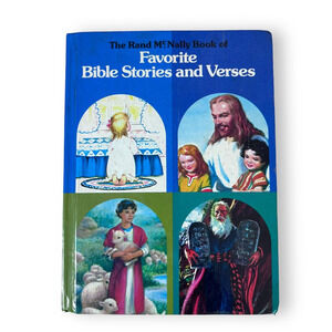 The Rand McNally Book Of Favorite Bible Stories And Verses Vintage
